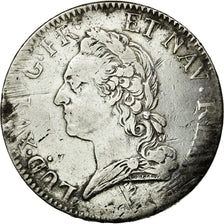 Coin, France, Louis XV, Écu à la vieille tête, 1771, Paris, VF(30-35)