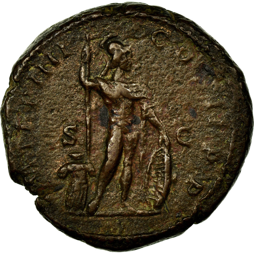 Monnaie, Septime Sévère, As, 195-196, Rome, TTB, Bronze, RIC:716