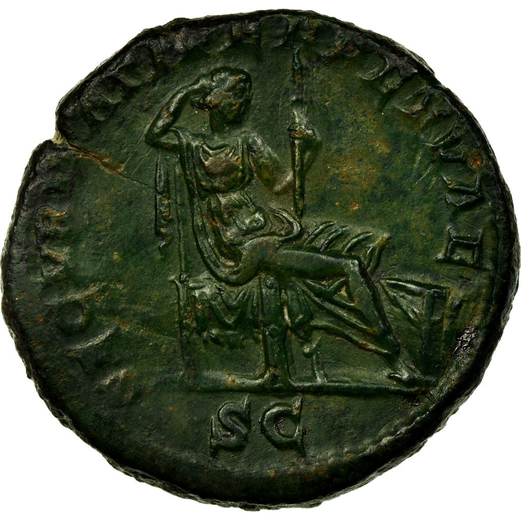 Coin, Caracalla, Dupondius, 210-213, Rome, AU(50-53), Bronze, RIC:515