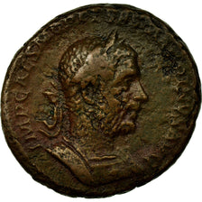 Coin, Macrinus, As, AD 217-218, Rome, EF(40-45), Bronze, RIC:156