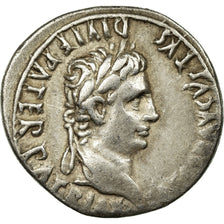 Münze, Augustus, Denarius, Lyon - Lugdunum, SS, Silber, RIC:207