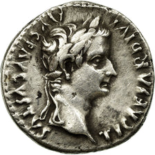 Coin, Tiberius, Denarius, Lyon - Lugdunum, EF(40-45), Silver, RIC:28