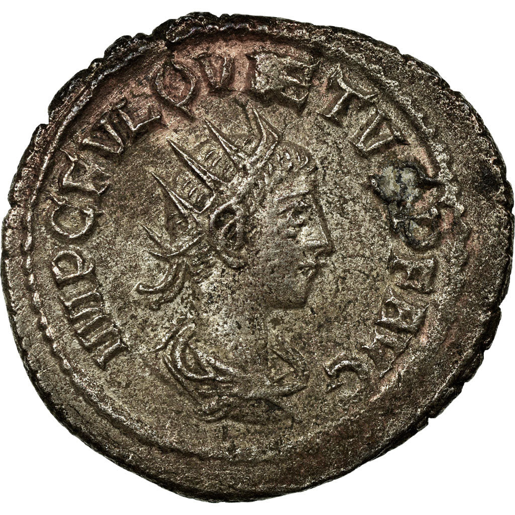 Moneta, Quietus, usurper, Antoninianus, 260-261, Samosata, AU(50-53), Bilon