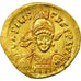 Coin, Basiliscus, Solidus, 475-476, Constantinople, AU(50-53), Gold, RIC:1003