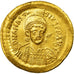 Coin, Anastasius I, Solidus, 498-518, Constantinople, MS(63), Gold, Sear:5