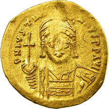 Coin, Justinian I, Solidus, 545-565, Constantinople, EF(40-45), Gold, Sear:140