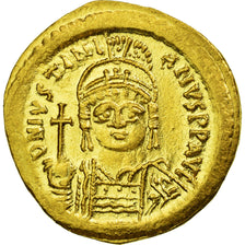 Coin, Justinian I, Solidus, 545-565, Constantinople, MS(63), Gold, Sear:140