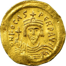 Coin, Phocas, Solidus, 603-607, Constantinople, AU(50-53), Gold, Sear:618