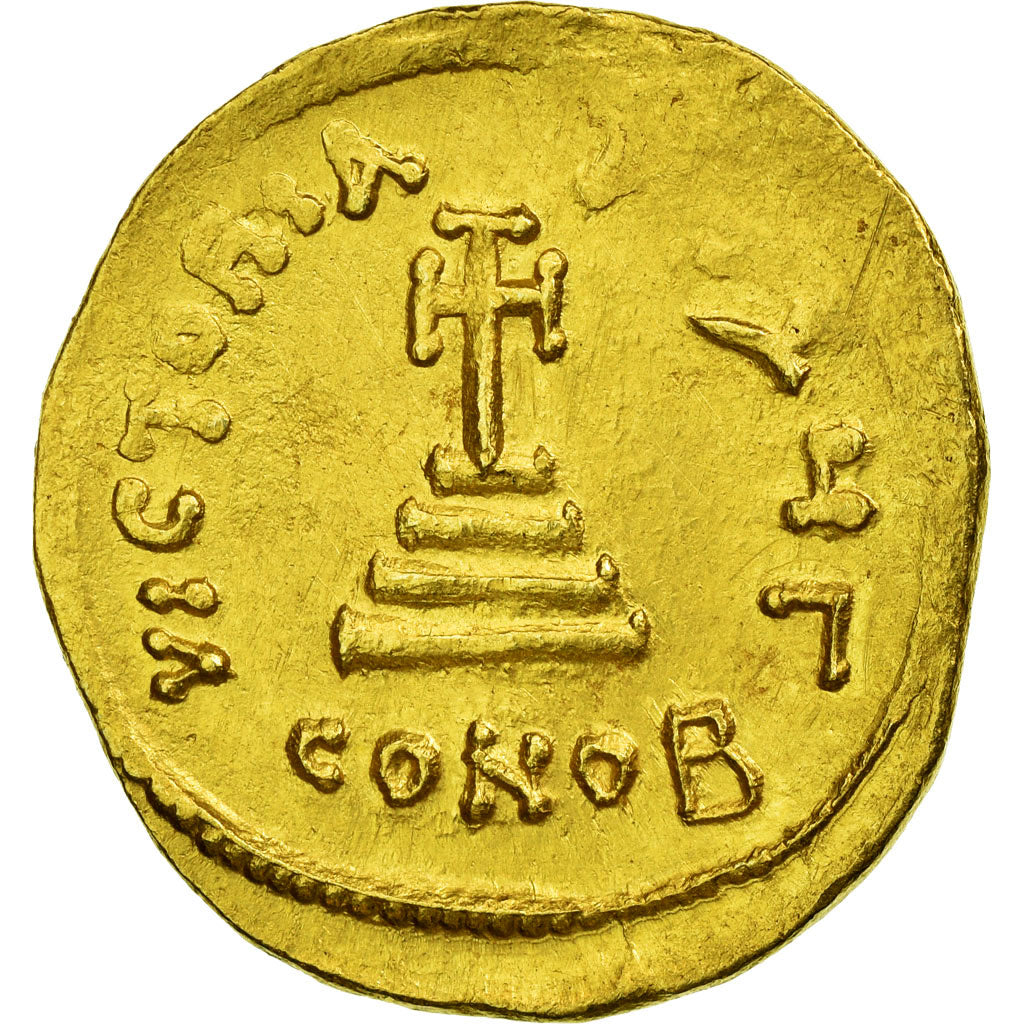 Coin, Heraclius, with Heraclius Constantine, Solidus, 610-641, Constantinople