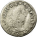 Coin, France, Louis XIV, 4 Sols aux 2 L, 1692, Montpellier, VF(20-25), Silver