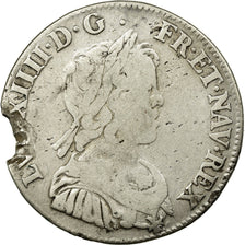 Monnaie, France, Louis XIV, 1/4 Écu à la mèche courte, 1644, Paris, TB