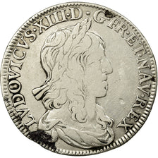 Munten, Frankrijk, Louis XIII, 1/2 Ecu, 1642, Paris, 1er poinçon de Warin, FR