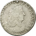 Moeda, França, Louis XIV, 1/4 Ecu aux palmes, 1695, Limoges, Rara, VF(20-25)