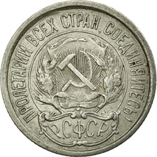 Coin, Russia, 10 Kopeks, 1921, EF(40-45), Silver, KM:80