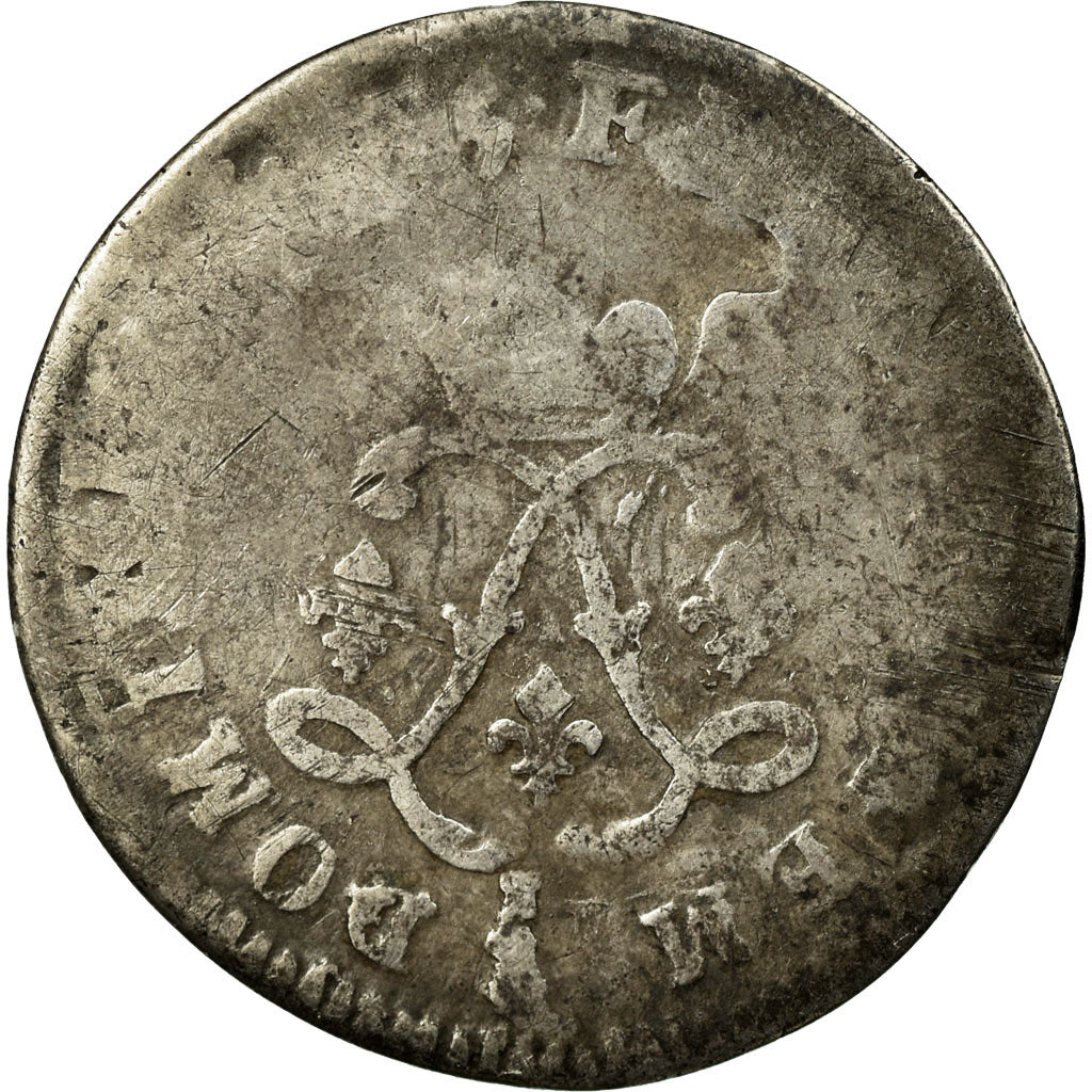 Monnaie, France, Louis XIV, 4 Sols aux 2 L, Date incertaine, Limoges, B+