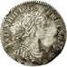 Coin, France, Louis XIV, 1/12 Ecu à la mèche courte, 1644, Paris, F(12-15)