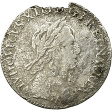 Coin, France, Louis XIII, 1/12 Ecu, 1643, Paris, 2ème poinçon de Warin