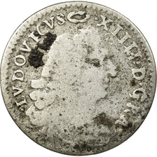 Munten, Frankrijk, Louis XIV, 4 Sols des Traitants, 1675, Paris, ZG+, Zilver