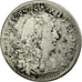 Moeda, França, Louis XIV, 4 Sols des Traitants, 1676, Paris, F(12-15), Prata