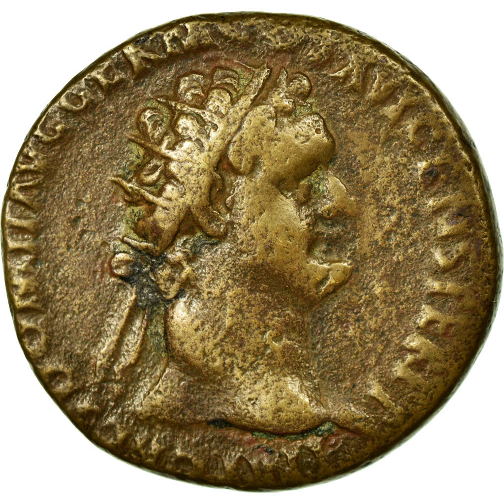 Coin, Domitian, Dupondius, 92-94, Rome, VF(30-35), Bronze, RIC:754