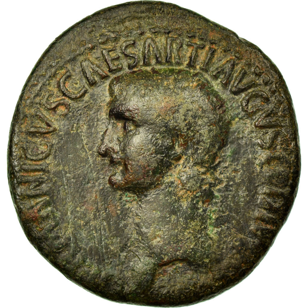 Monnaie, Germanicus, As, 37-38, Rome, TB, Bronze, RIC:35