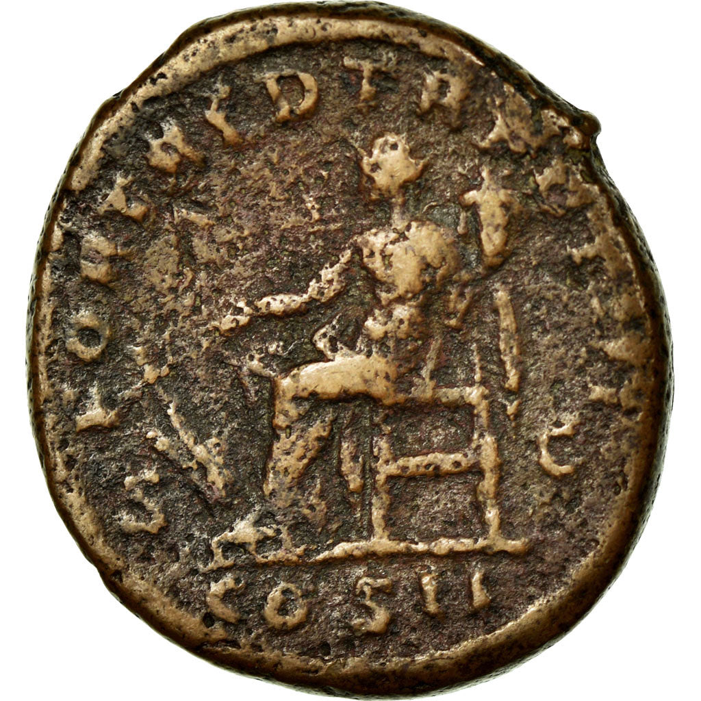 Coin, Lucius Verus, As, 163, Rome, VF(20-25), Bronze, RIC:1351corr.