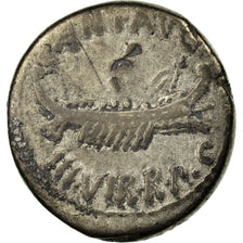 Coin, Marcus Antonius, Denarius, Traveling Mint, VF(20-25), Silver