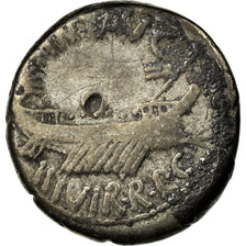 Coin, Marcus Antonius, Denarius, Traveling Mint, VF(20-25), Silver