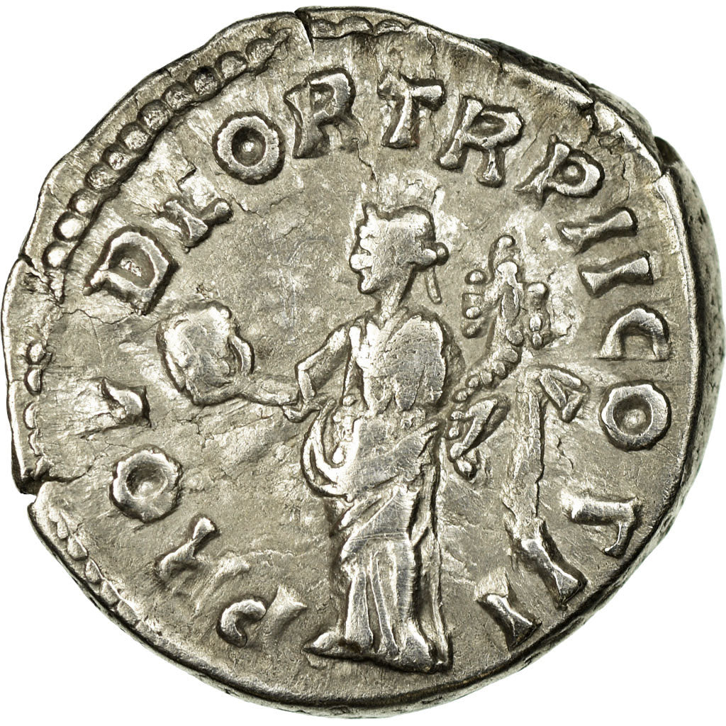 Coin, Lucius Verus, Denarius, 161-162, Rome, EF(40-45), Silver, RIC:482