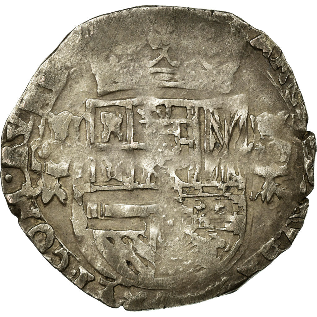 Munten, Frankrijk, Franche-Comté, Filip IV, Gros, 1622, Dole, FR, Billon