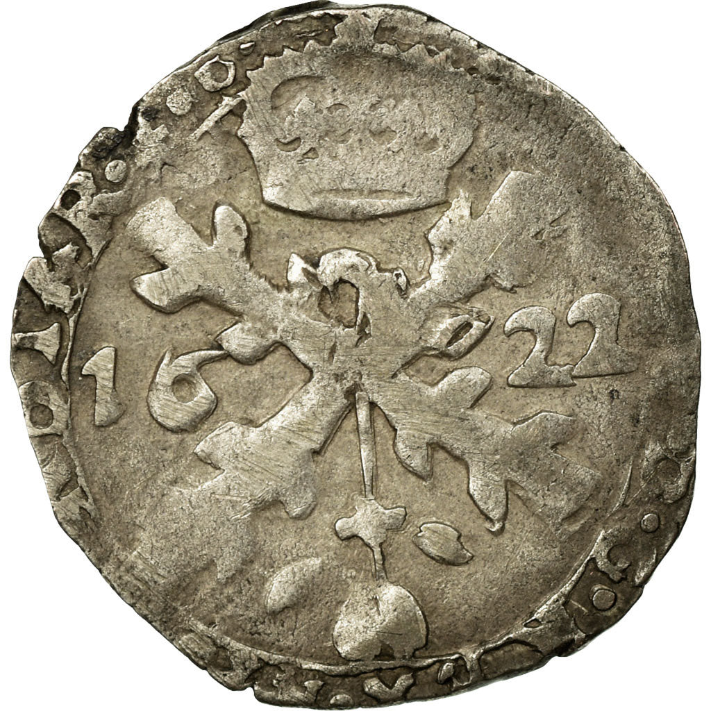 Munten, Frankrijk, Franche-Comté, Filip IV, Gros, 1622, Dole, FR, Billon