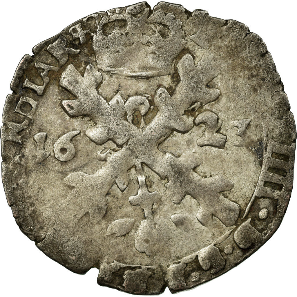 Munten, Frankrijk, Franche-Comté, Filip IV, Gros, 1623, Dole, FR, Billon