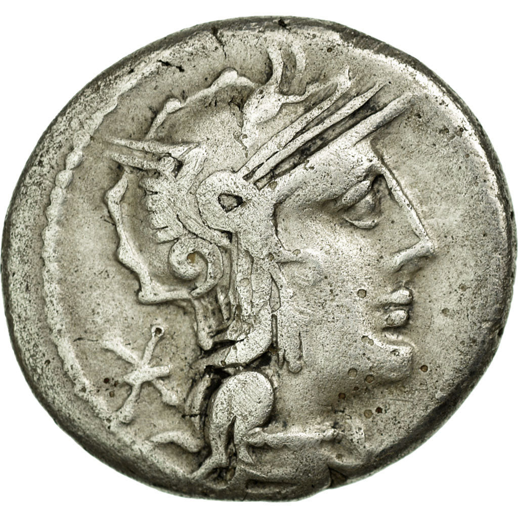Monnaie, Marcia, Denier, Rome, TTB, Argent, Crawford:259/1