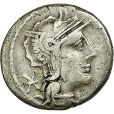 Monnaie, Marcia, Denier, Rome, TTB, Argent, Crawford:259/1