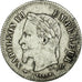 Moneta, Francia, Napoleon III, 20 Centimes, 1866, Paris, MB+, Argento, KM:805.1