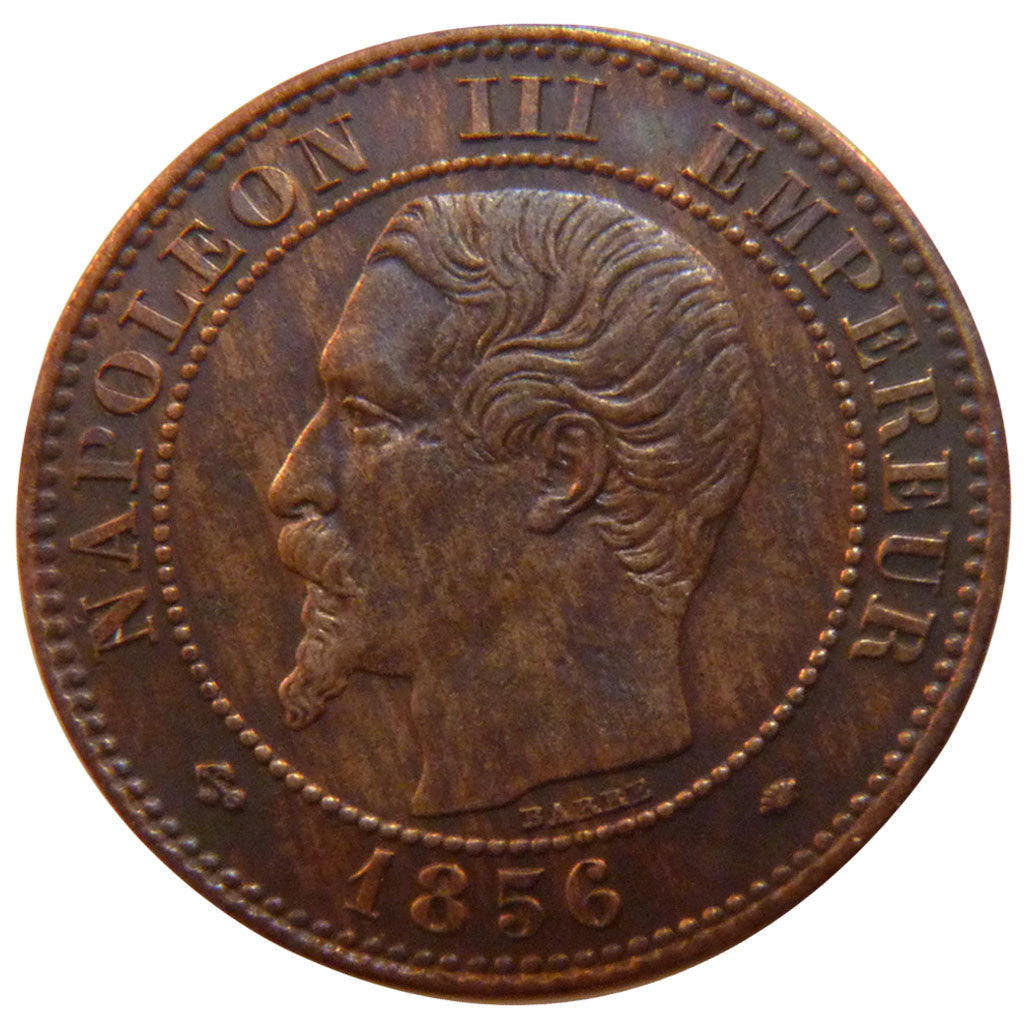 Second Empire, 2 Centimes Napoléon III Tête Nue