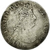Monnaie, France, Louis XIV, 1/12 Ecu aux 8 L, 1704, Troyes, Très rare, TB