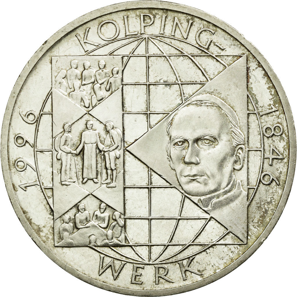 Münze, Bundesrepublik Deutschland, 10 Mark, 1996, Berlin, Germany, VZ+, Silber