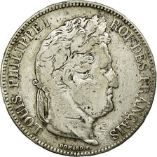 Monnaie, France, Louis-Philippe, 5 Francs, 1834, Bordeaux, TB, Argent