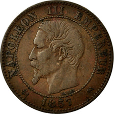 Coin, France, Napoleon III, Napoléon III, 2 Centimes, 1857, Rouen, EF(40-45)