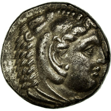 Moeda, Cyprus, Alexander III, Tetradrachm, 325-320 BC, Kition, AU(50-53), Prata