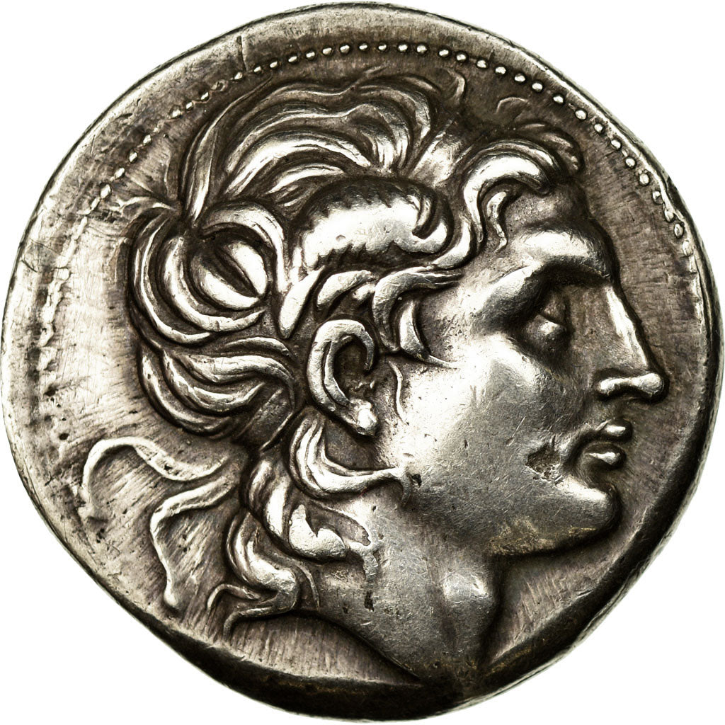 Coin, Thrace, Lysimachos, Tetradrachm, 305-281 BC, Uncertain Mint, AU(50-53)
