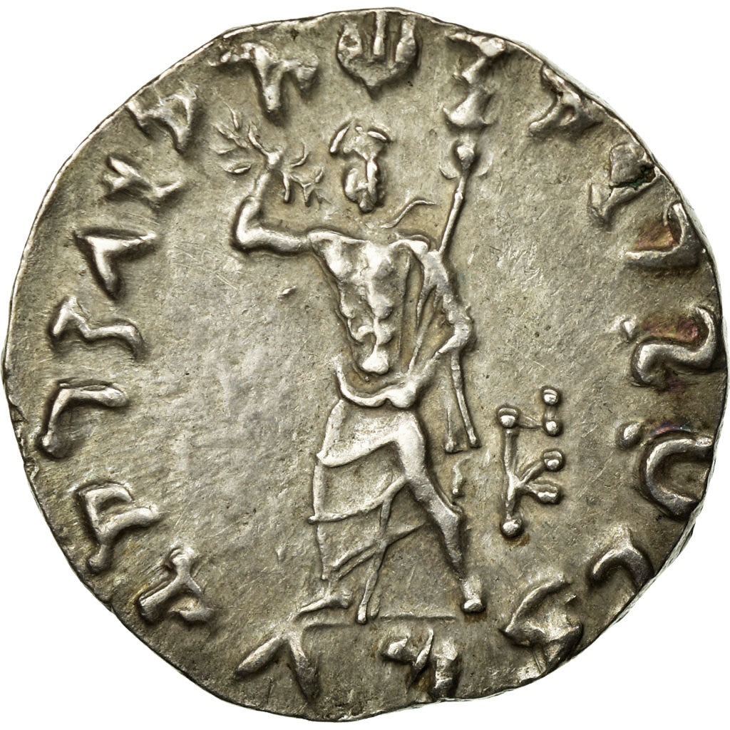 Coin, Baktrian Kingdom, Archebios Dikaios Nikephoros, Tetradrachm, 75-65 BC