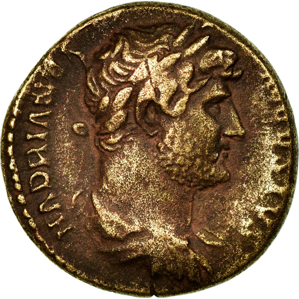 Coin, Hadrian, Semis, 125-128, Rome, VF(30-35), Bronze, RIC:688