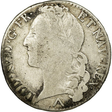 Monnaie, France, Louis XV, 1/2 Écu au bandeau, 1759, Lille, TB, Argent
