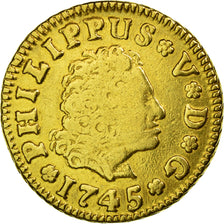 Münze, Spanien, Philip V, 1/2 Escudo, 1745, Madrid, S, Gold, KM:361.1