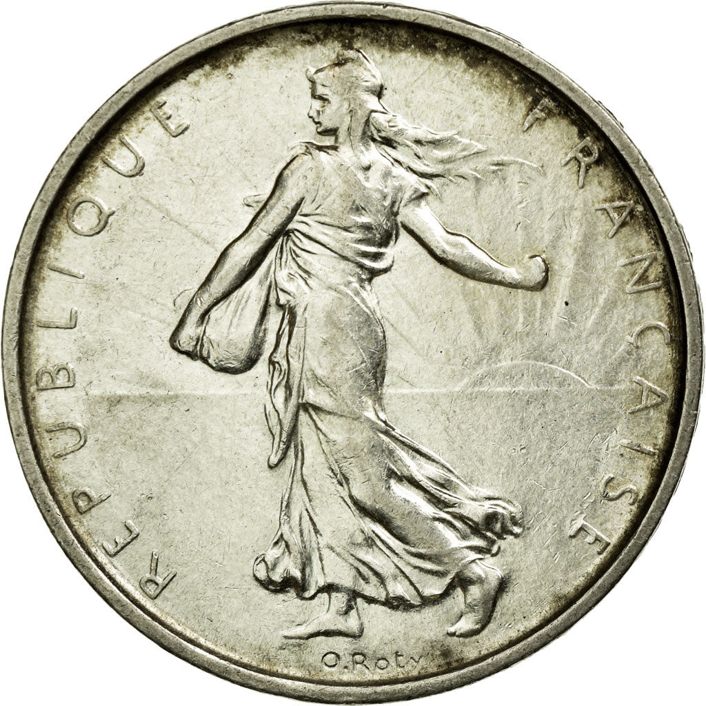 Coin, France, Semeuse, 5 Francs, 1965, Paris, AU(55-58), Silver, KM:926