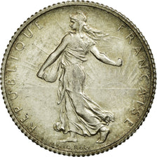 Coin, France, Semeuse, Franc, 1919, Paris, MS(63), Silver, KM:844.1, Gadoury:467