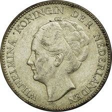 Coin, Netherlands, Wilhelmina I, Gulden, 1931, AU(55-58), Silver, KM:161.1