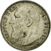Coin, Belgium, Leopold II, Franc, 1909, AU(55-58), Silver, KM:56.1